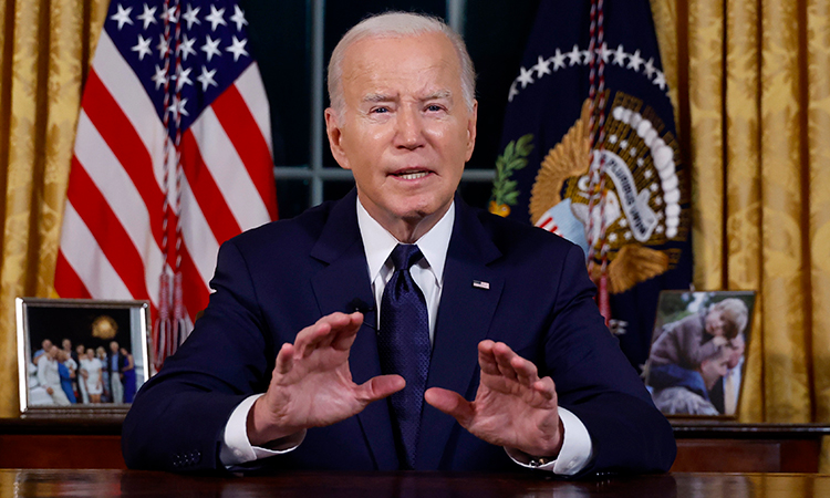 Biden addresses a world sick of war and US politics in his last term